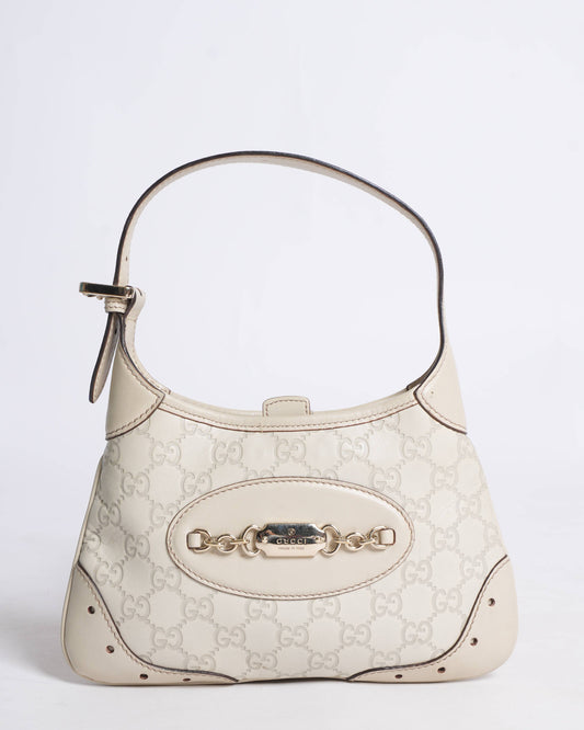 Gucci Monogram Chain Leather Crossbody