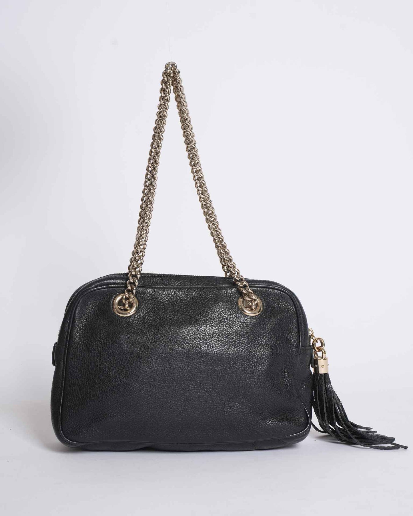 Gucci Chain Leather Shoulder Bag