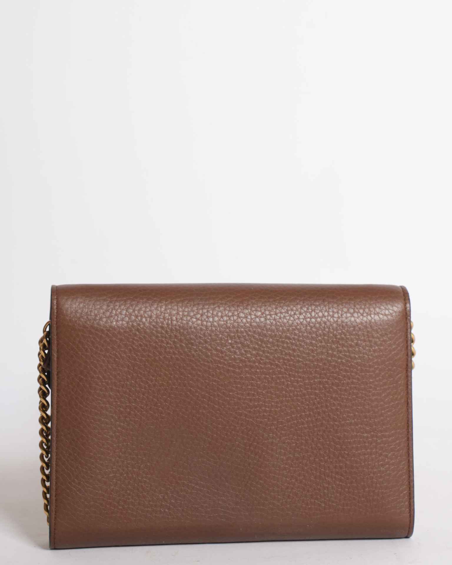 Gucci Chain Leather Crossbody