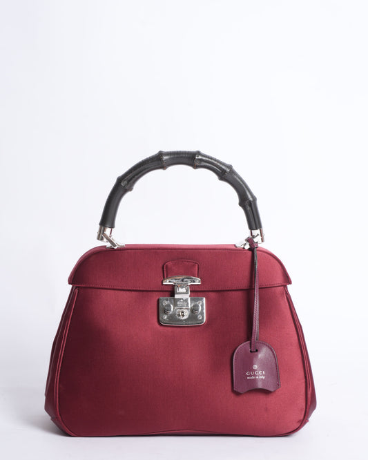 Gucci Leather Top Handle Handbag