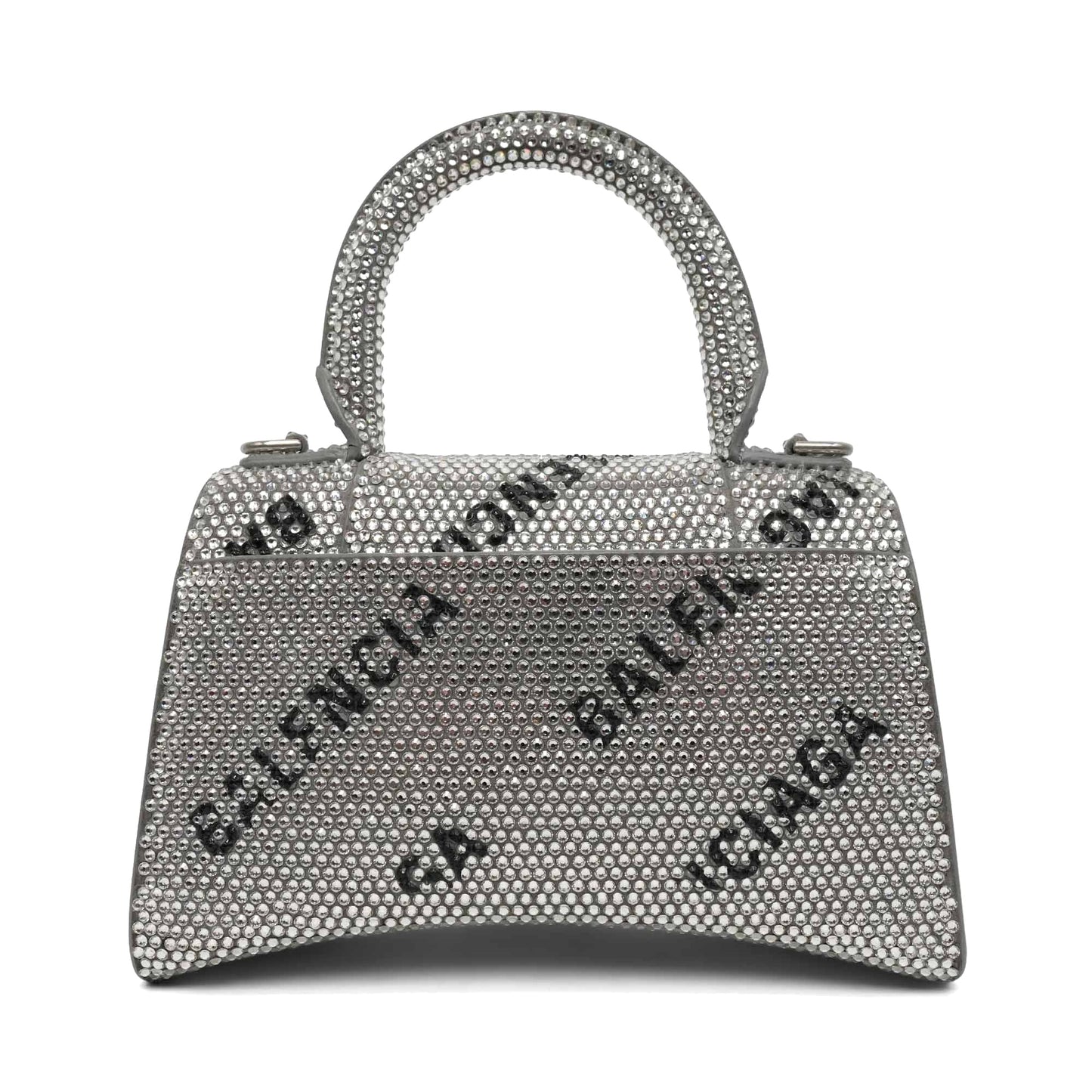 Balenciaga 'Hourglass Mini Crystal' Handbag