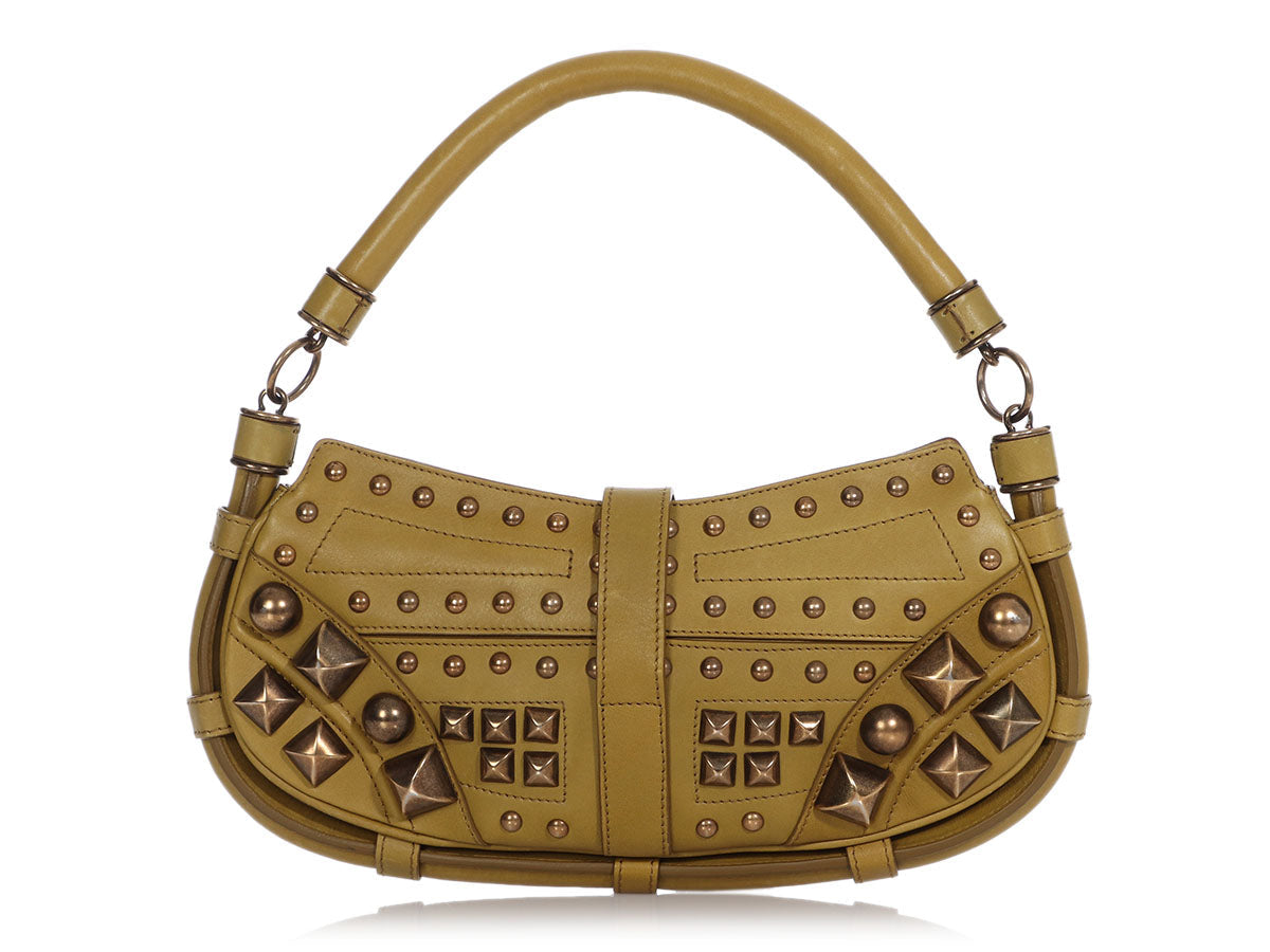 Burberry Pistachio Prorsum Cadet Studded Bag