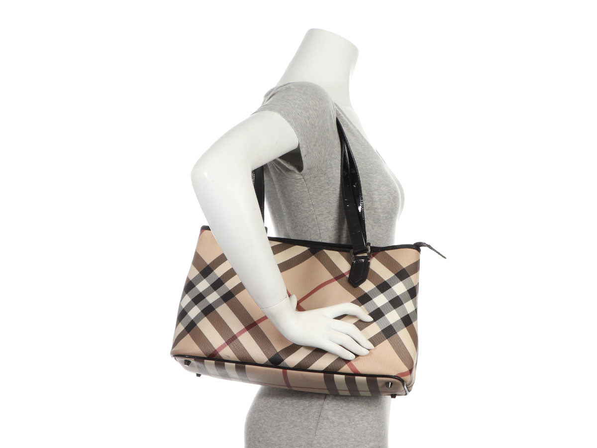 Burberry Haymarket Check Tote