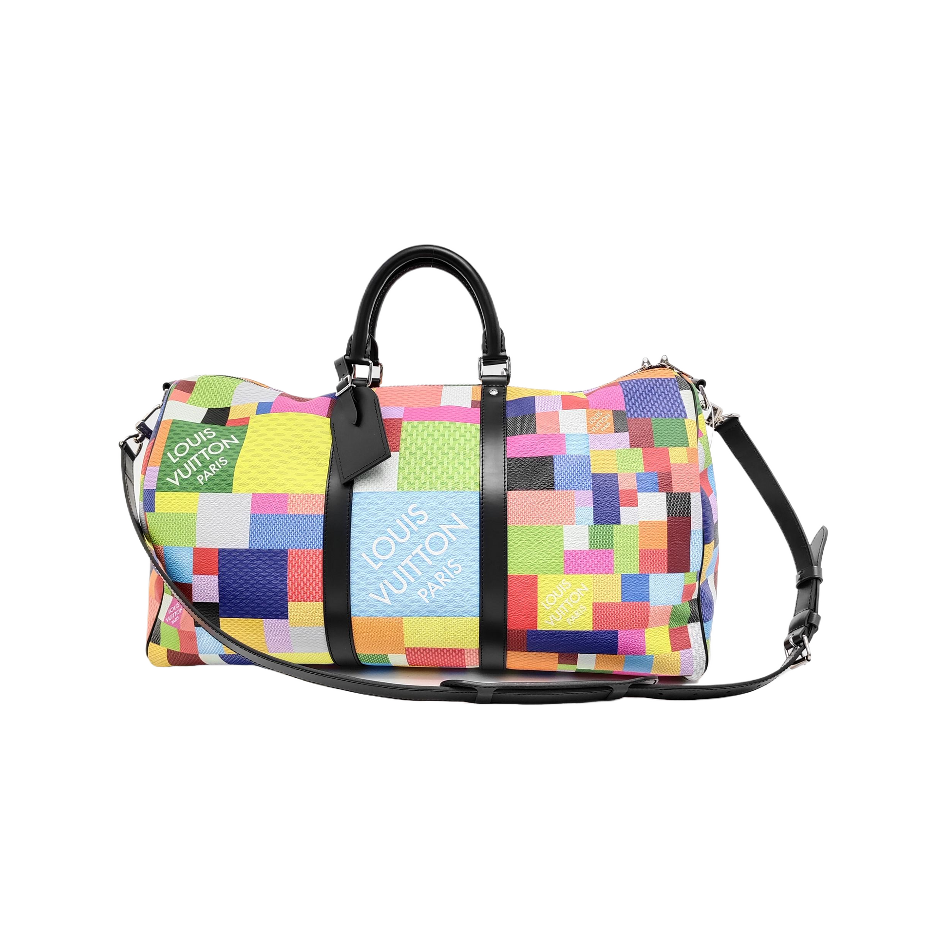 Louis Vuitton Keepall Bandouliere 50 Damier Graphite Multicolor