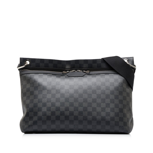 LOUIS VUITTON Damier Graphite Hunter Crossbody Bag
