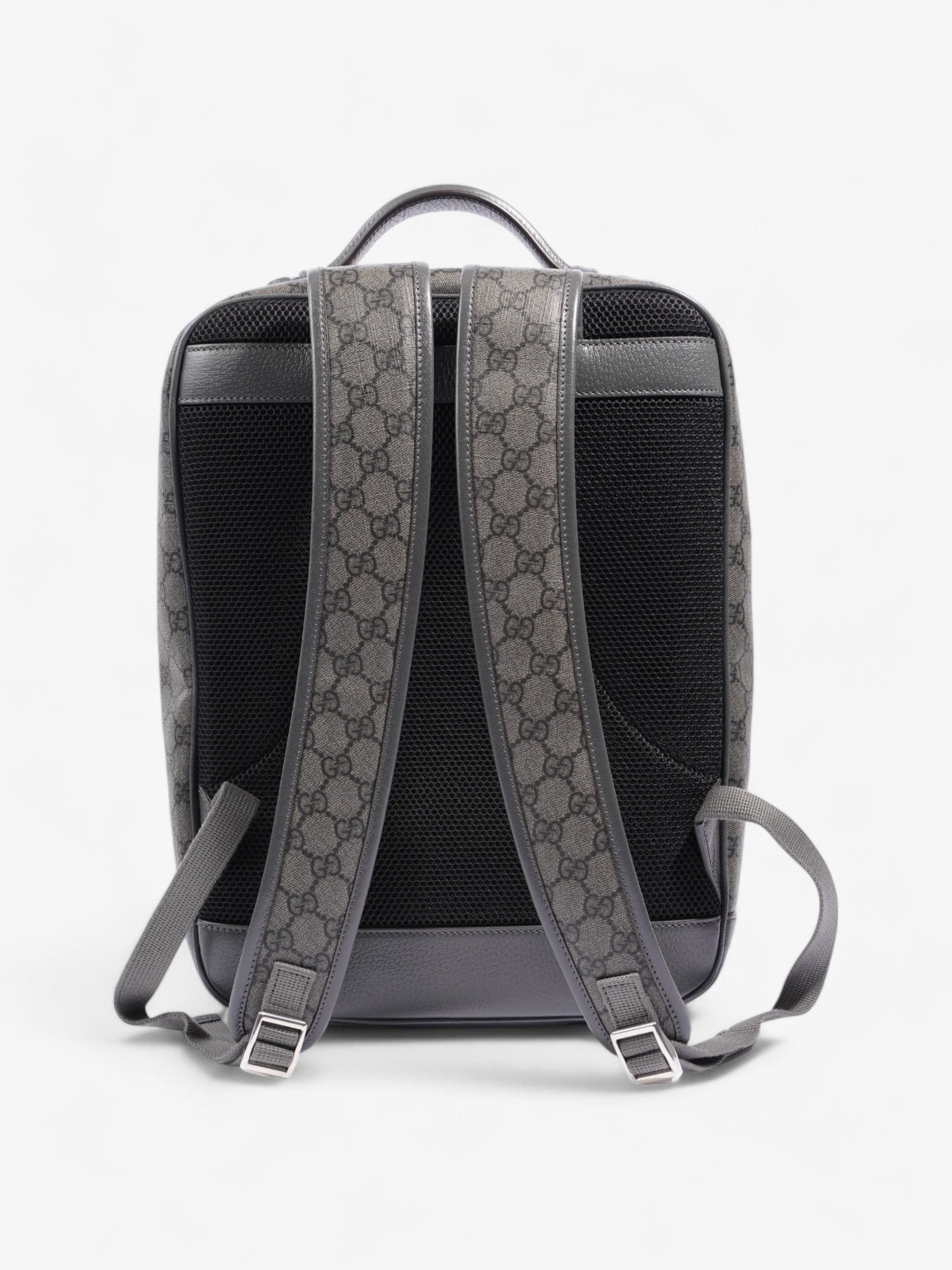 Gucci Ophidia Backpack GG Supreme / Grey Canvas Medium