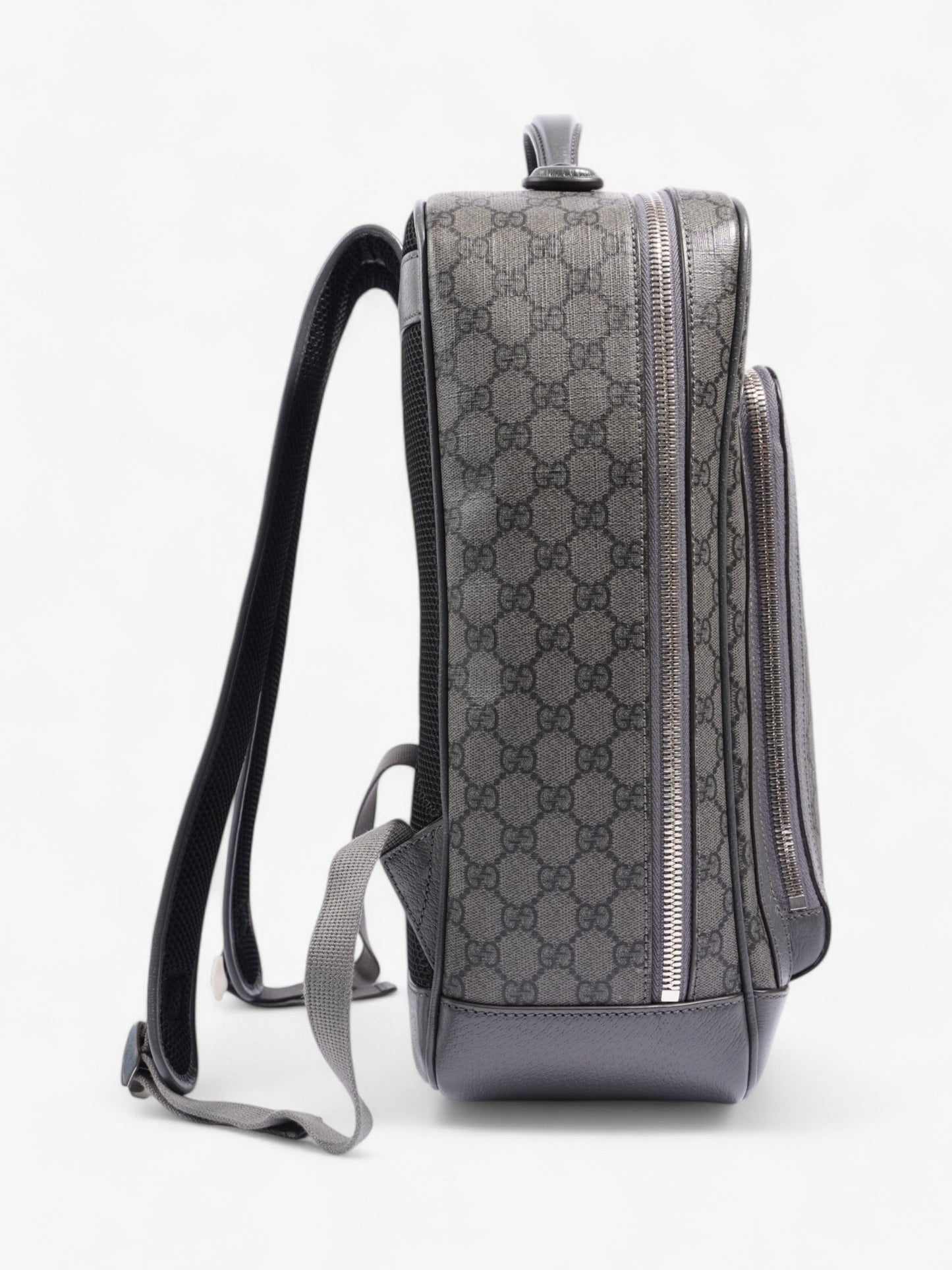 Gucci Ophidia Backpack GG Supreme / Grey Canvas Medium