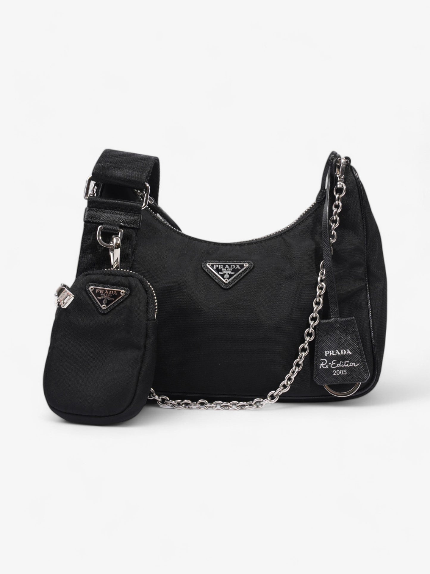 Prada Re-Edition 2005 Re-Nylon bag Black Re Nylon Mini