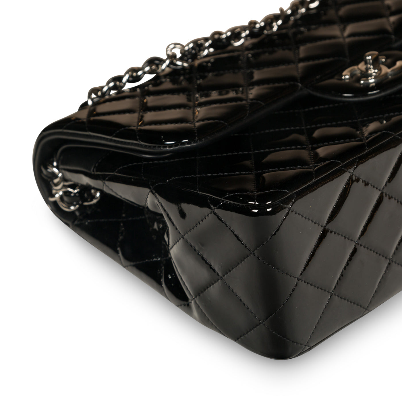Chanel Classic Flap Bag - Jumbo - Patent
