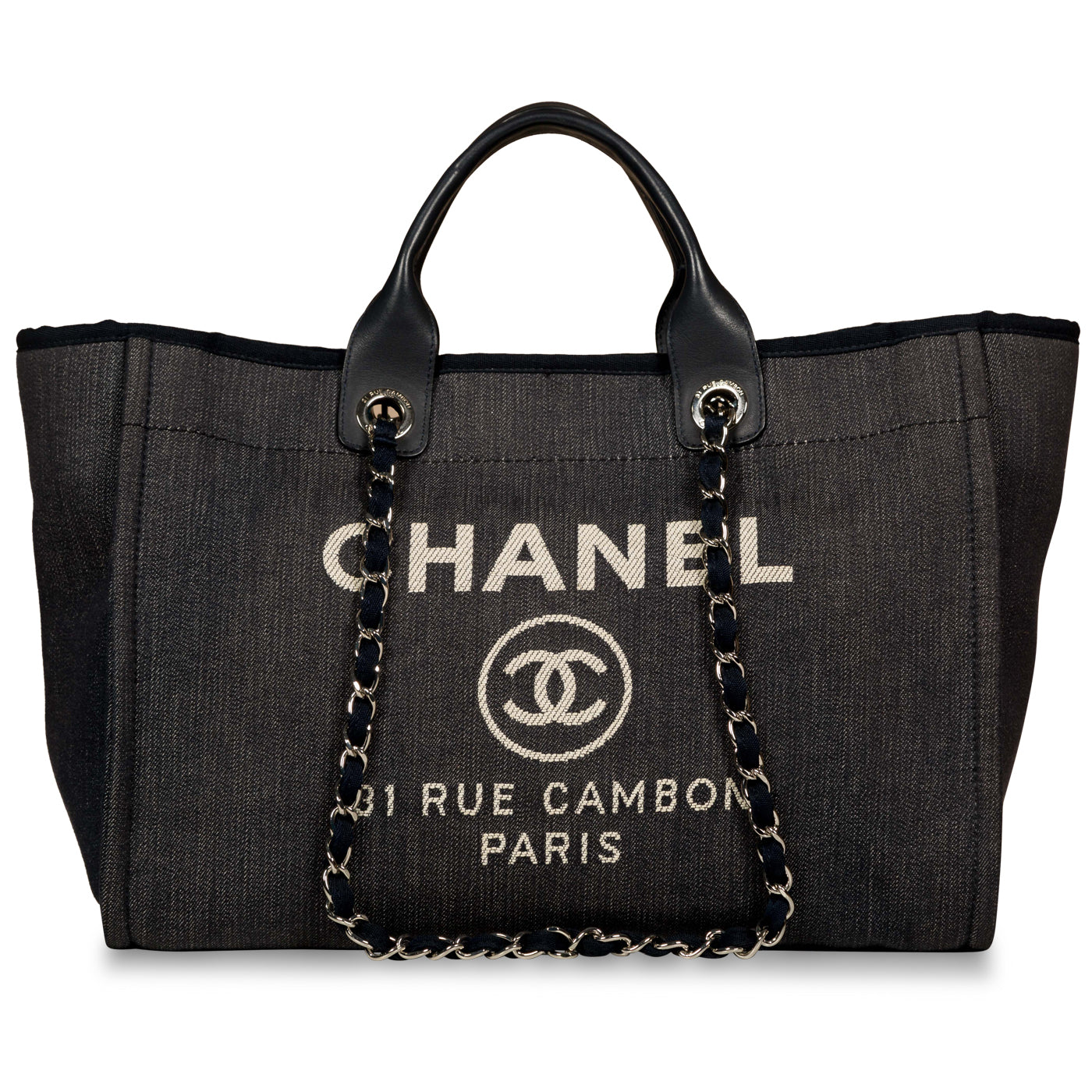 Chanel Deauville Large Tote - Denim