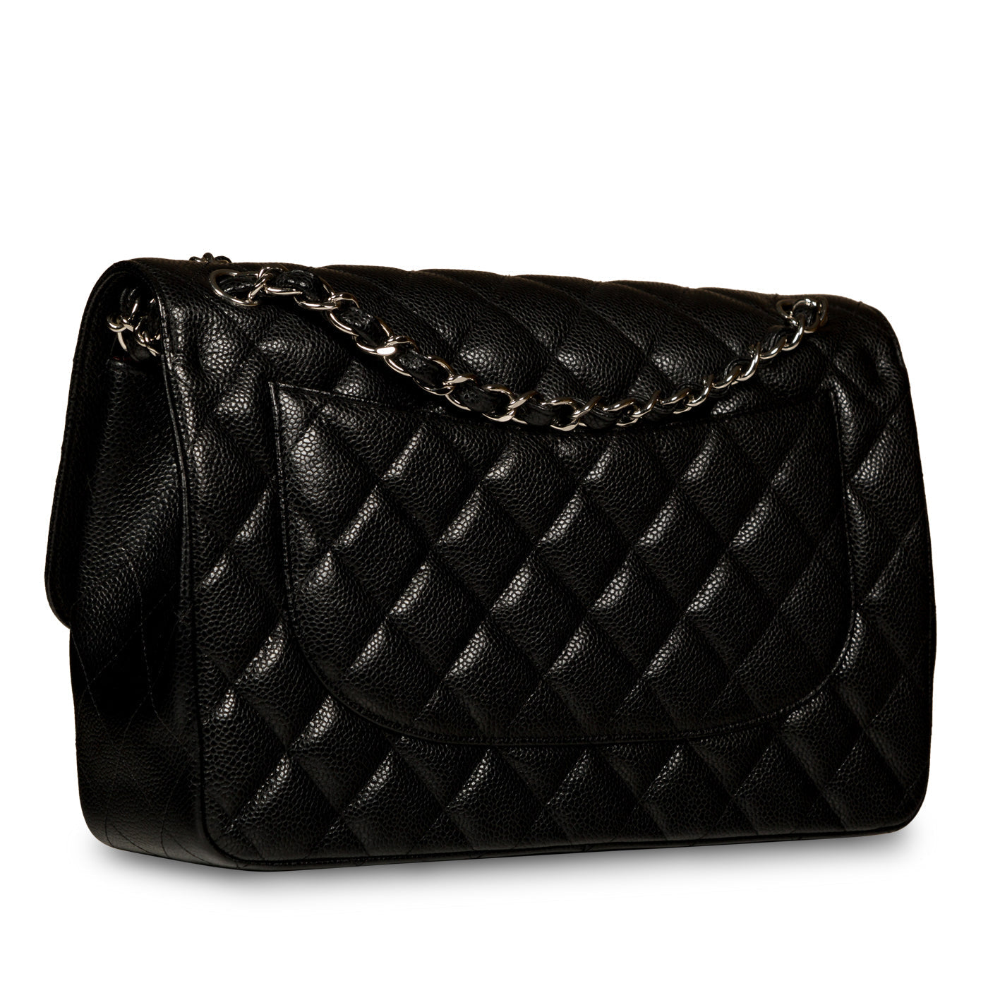 Chanel Classic Flap Bag - Jumbo - SHW