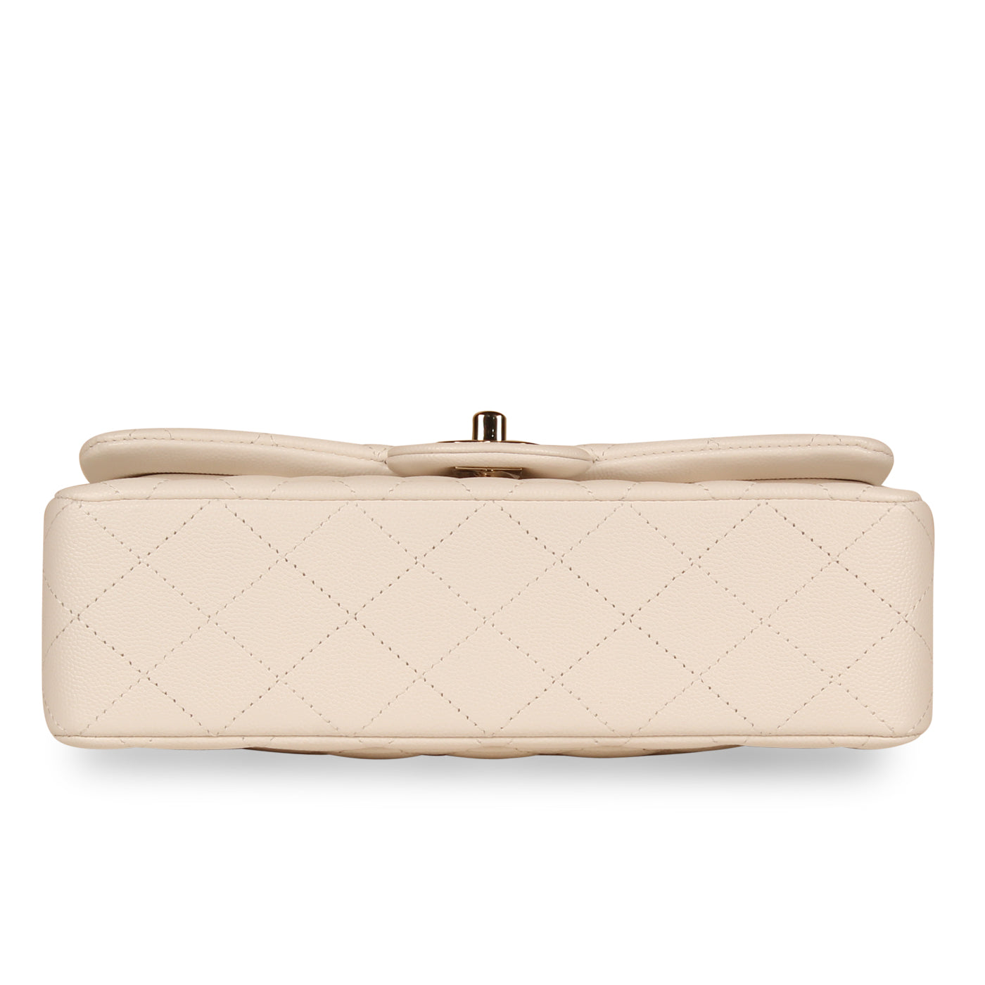 Chanel Classic Flap Bag - Small White Caviar