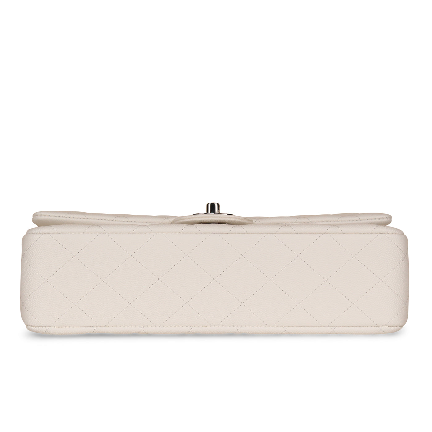 Chanel Classic Flap Bag - Small White Caviar