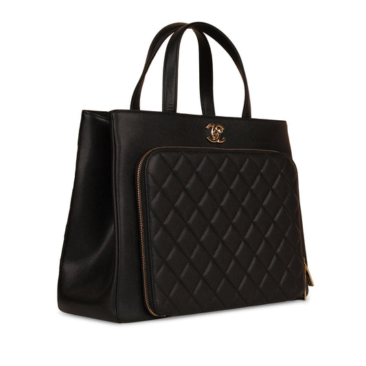 Chanel Business Affinity Caviar Tote Bag