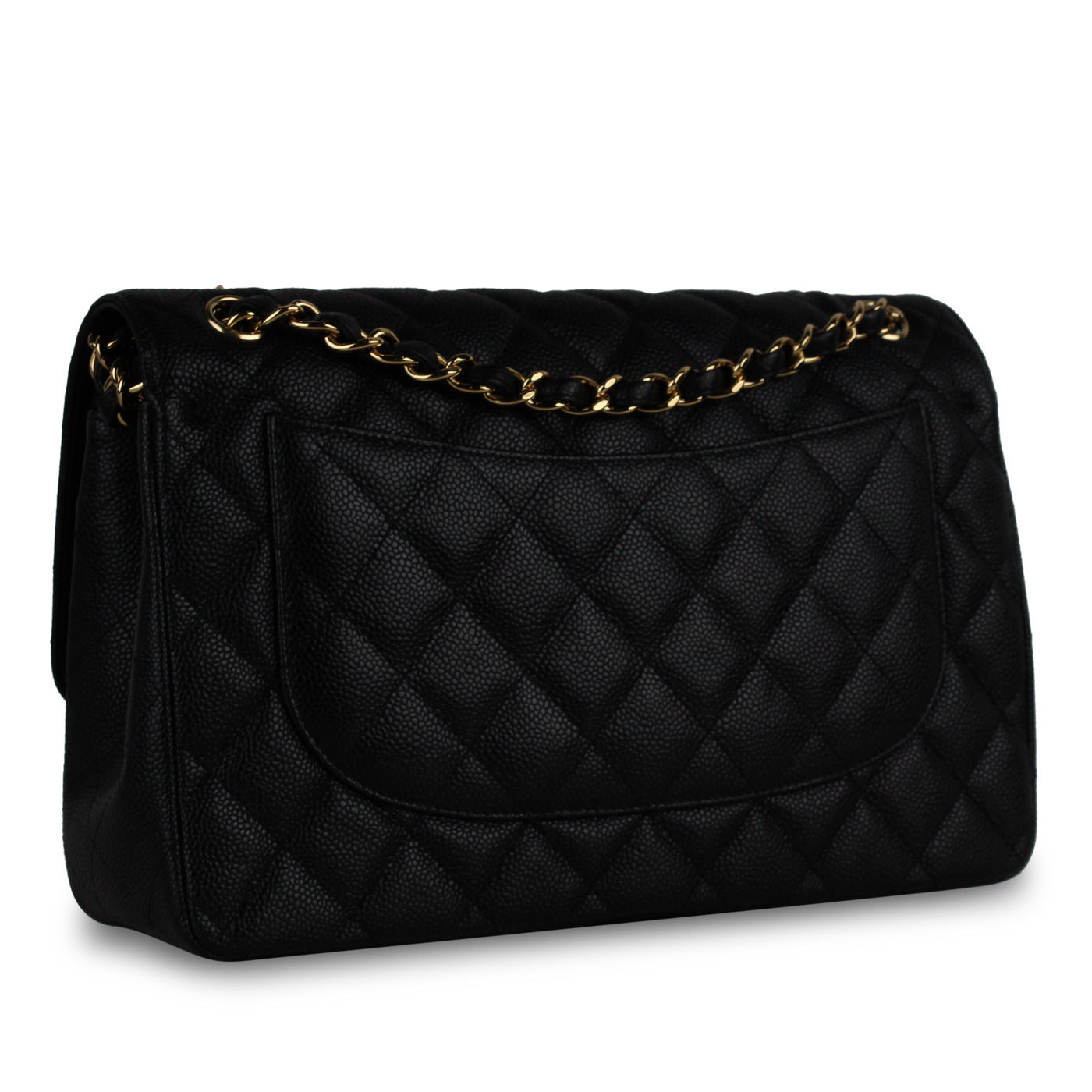Chanel Classic Flap Bag - Jumbo - Caviar