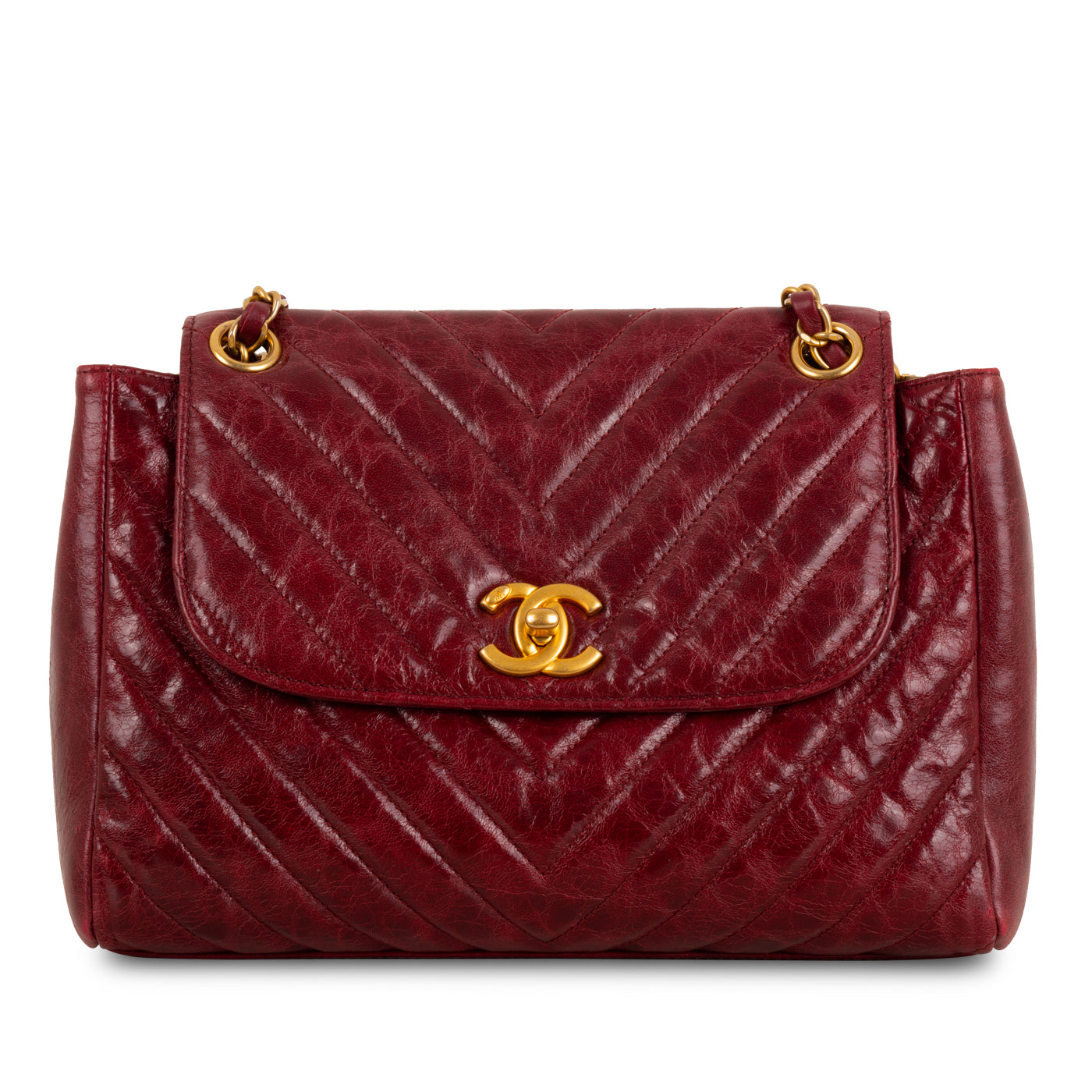 Chanel Chevron Crossbody Bag