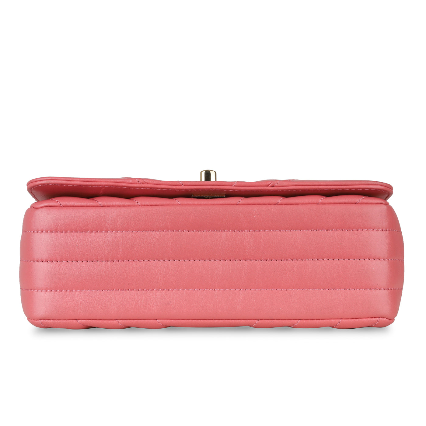 Chanel Pink Chevron Flap Bag