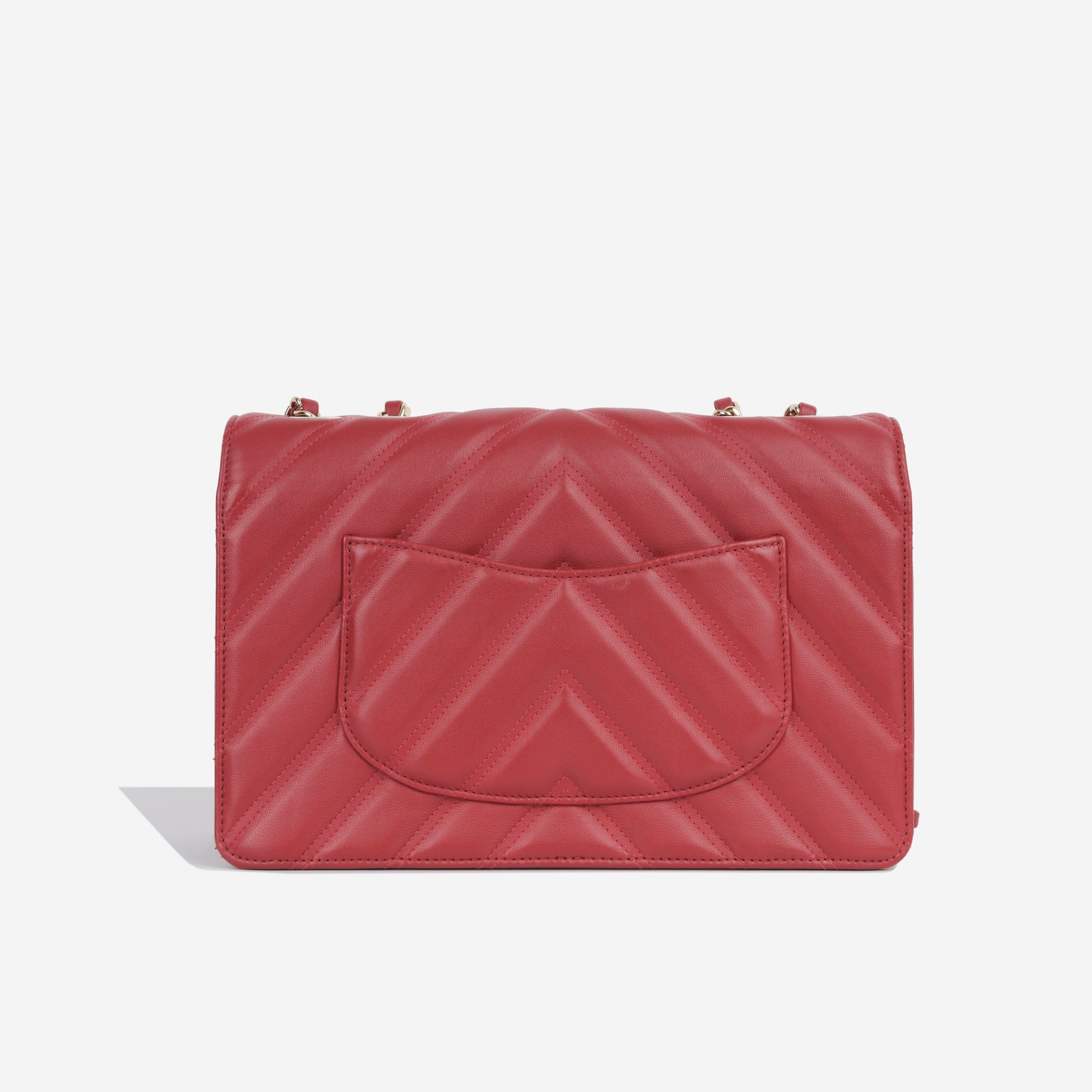 Chanel Chevron Seasonal Full Flap Bag