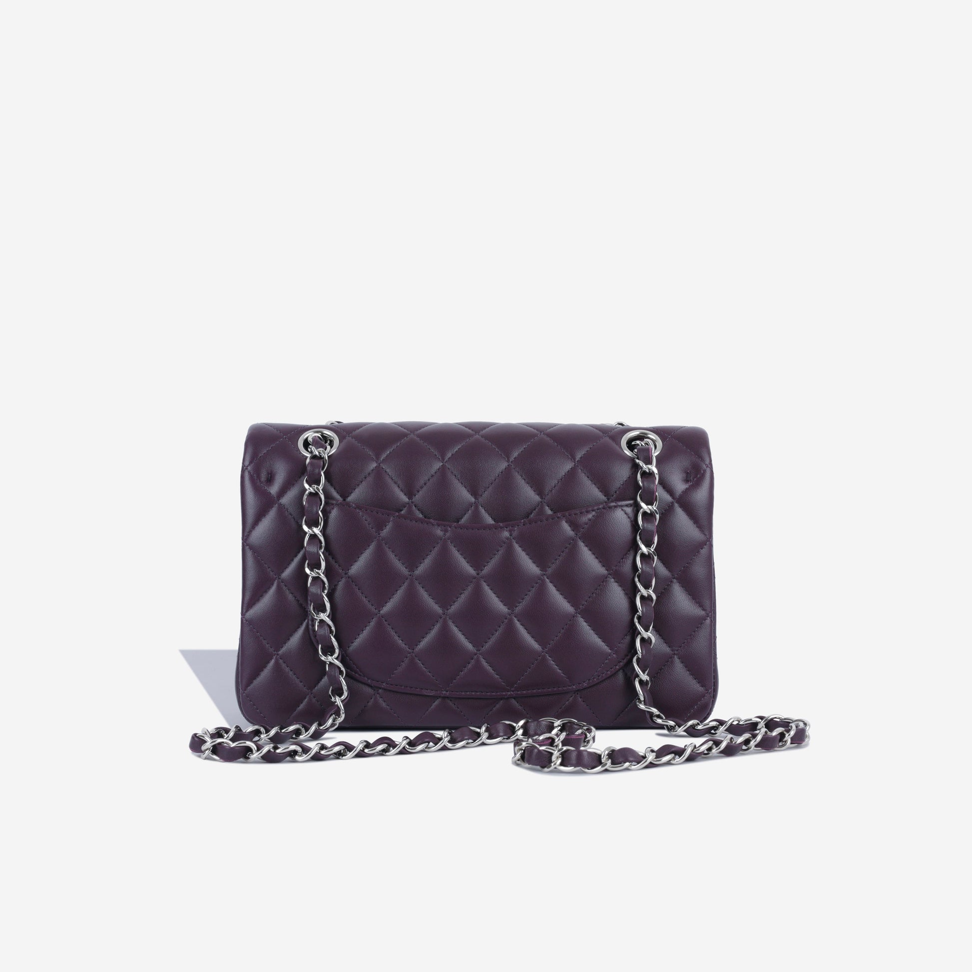 Chanel Small Classic Flap Bag - Aubergine