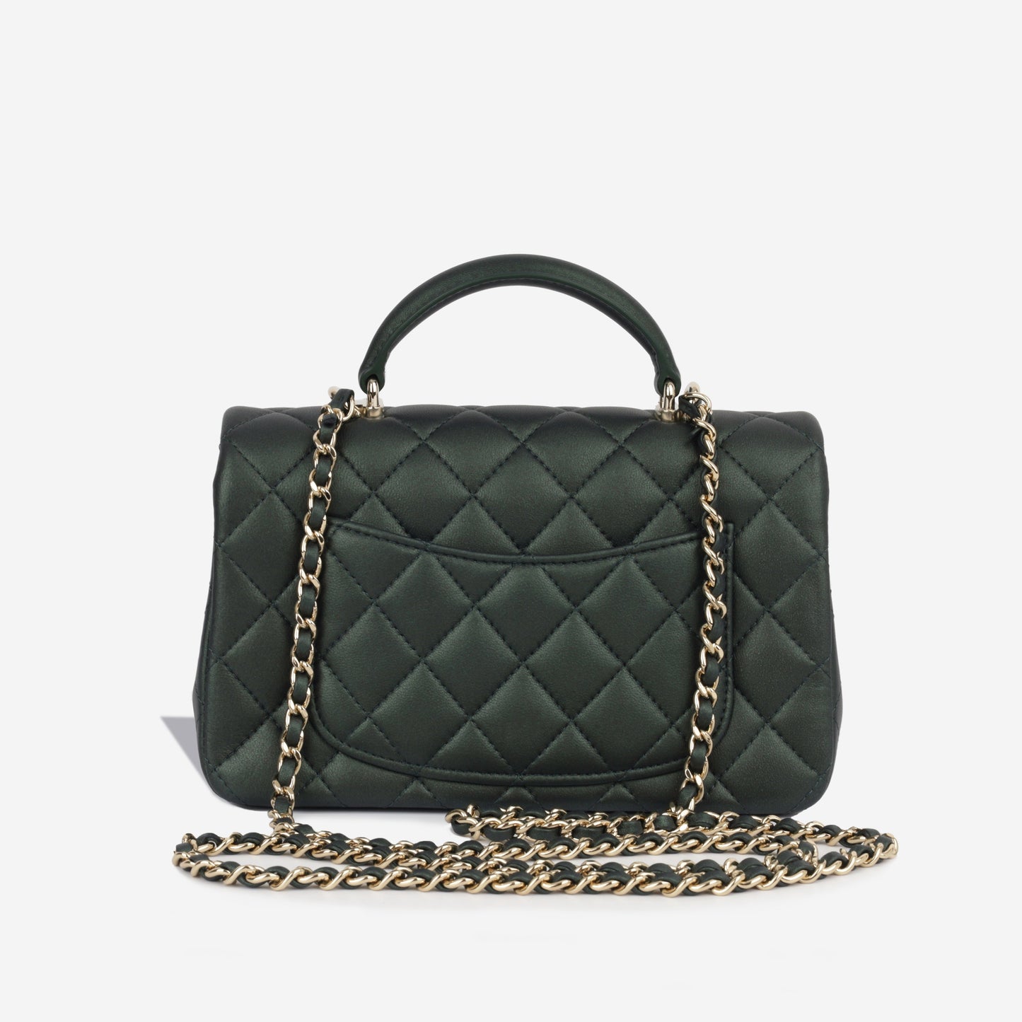 Chanel Mini Flap Bag With Top Handle