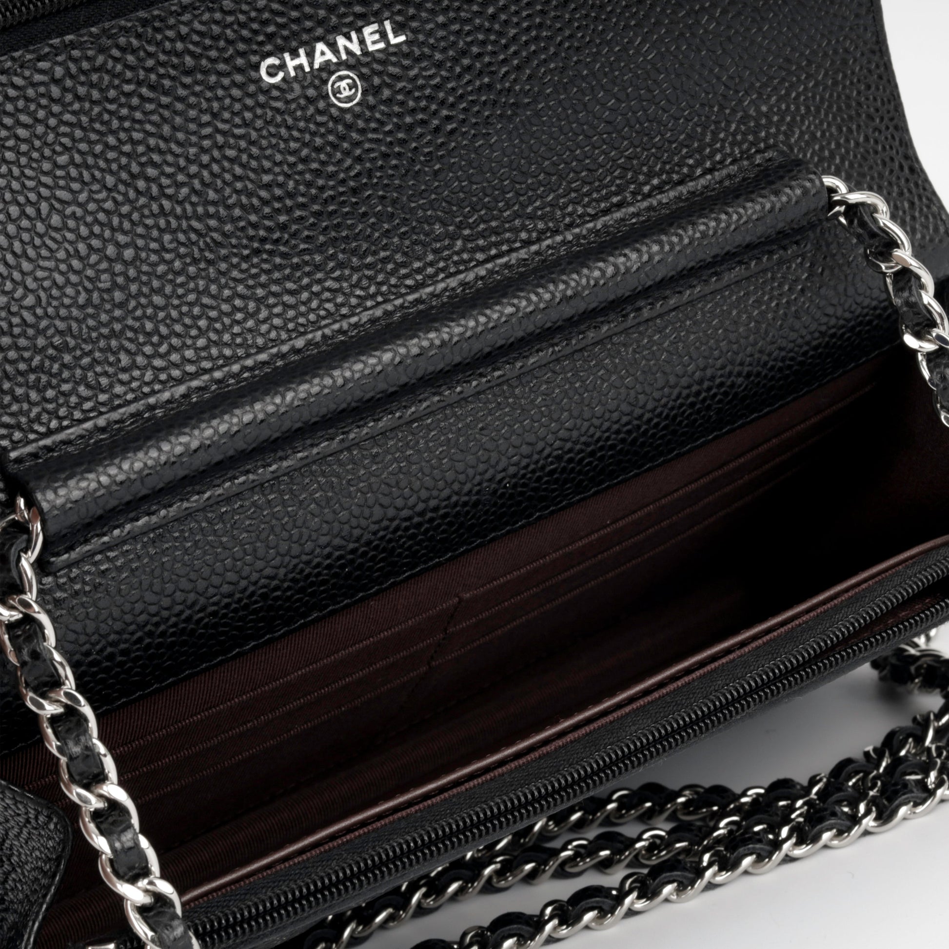 Chanel Classic Wallet on Chain