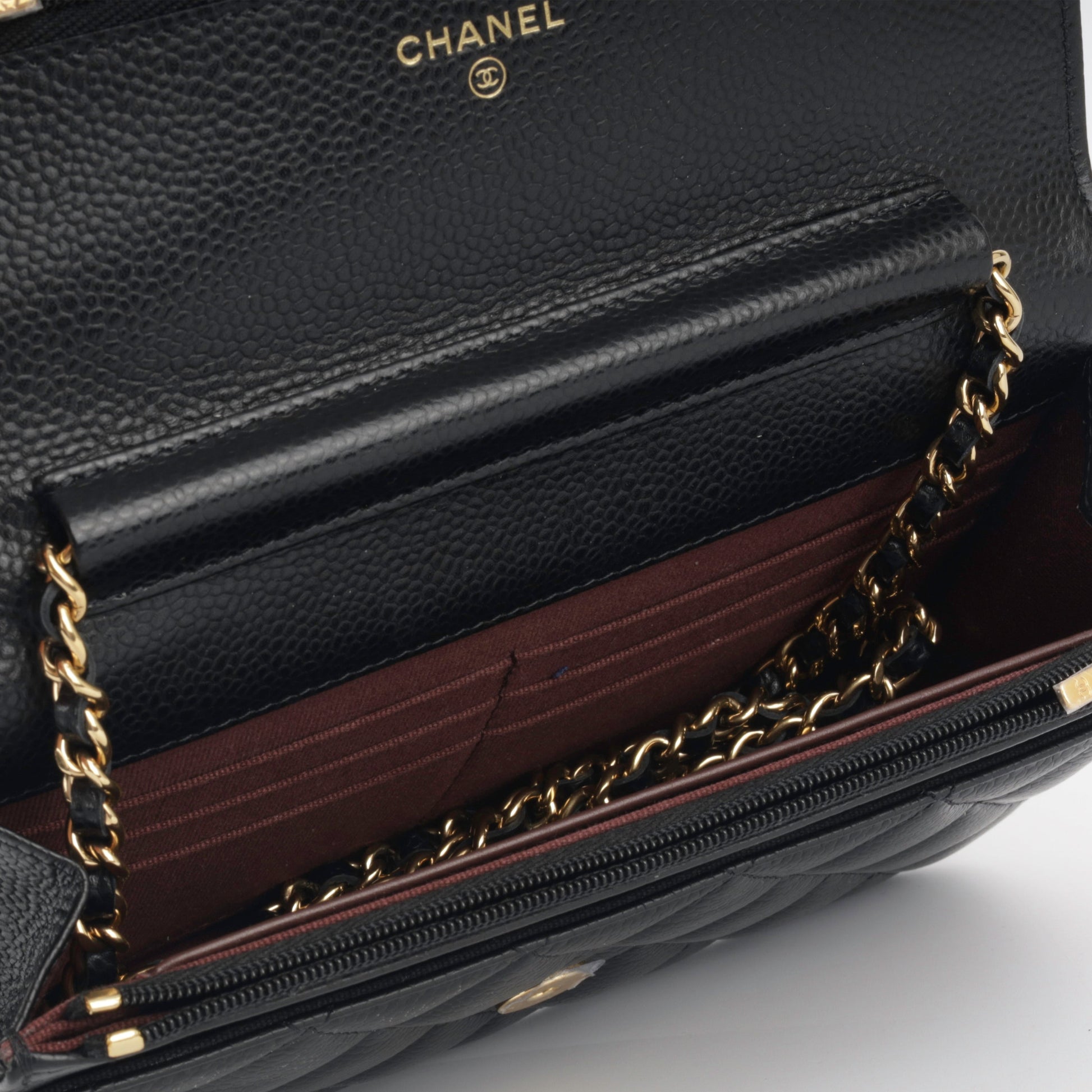 Chanel Classic Wallet on Chain