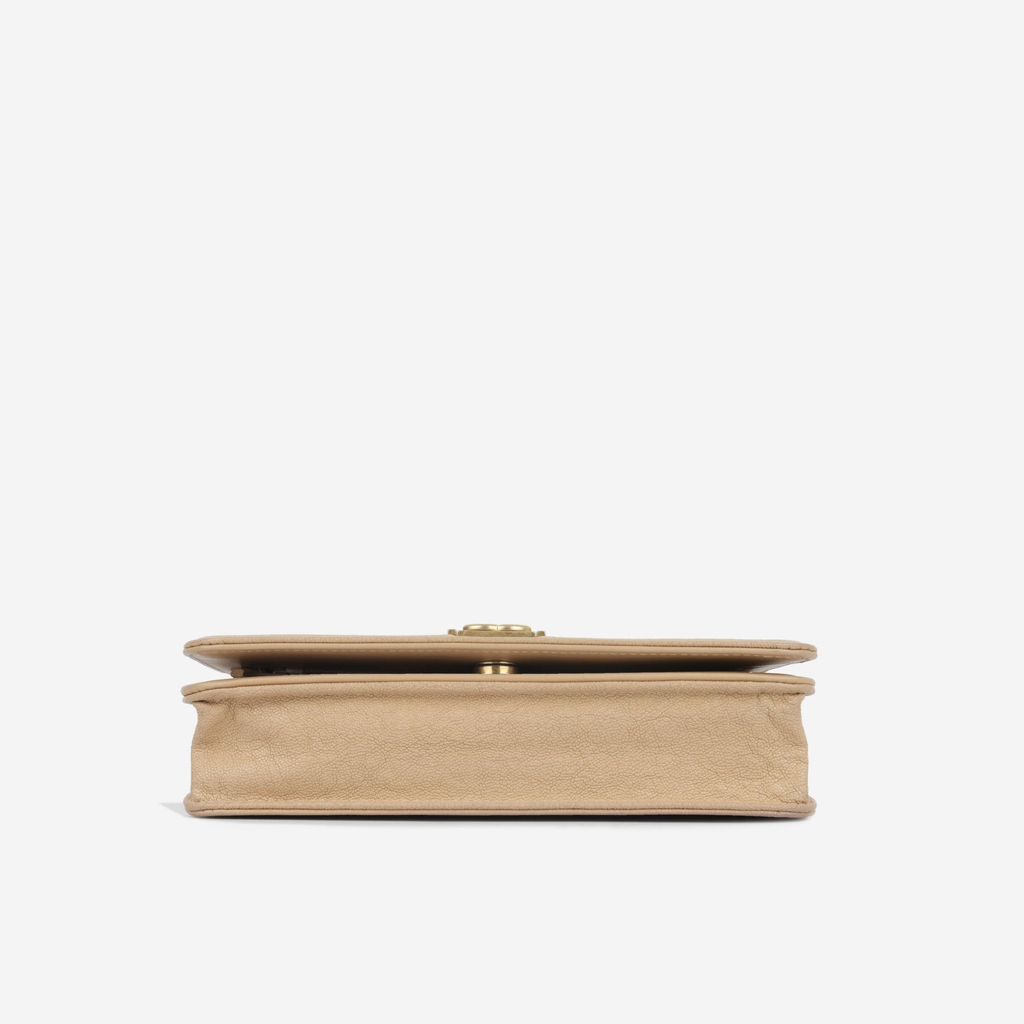 Chanel Boy WOC - Beige Caviar