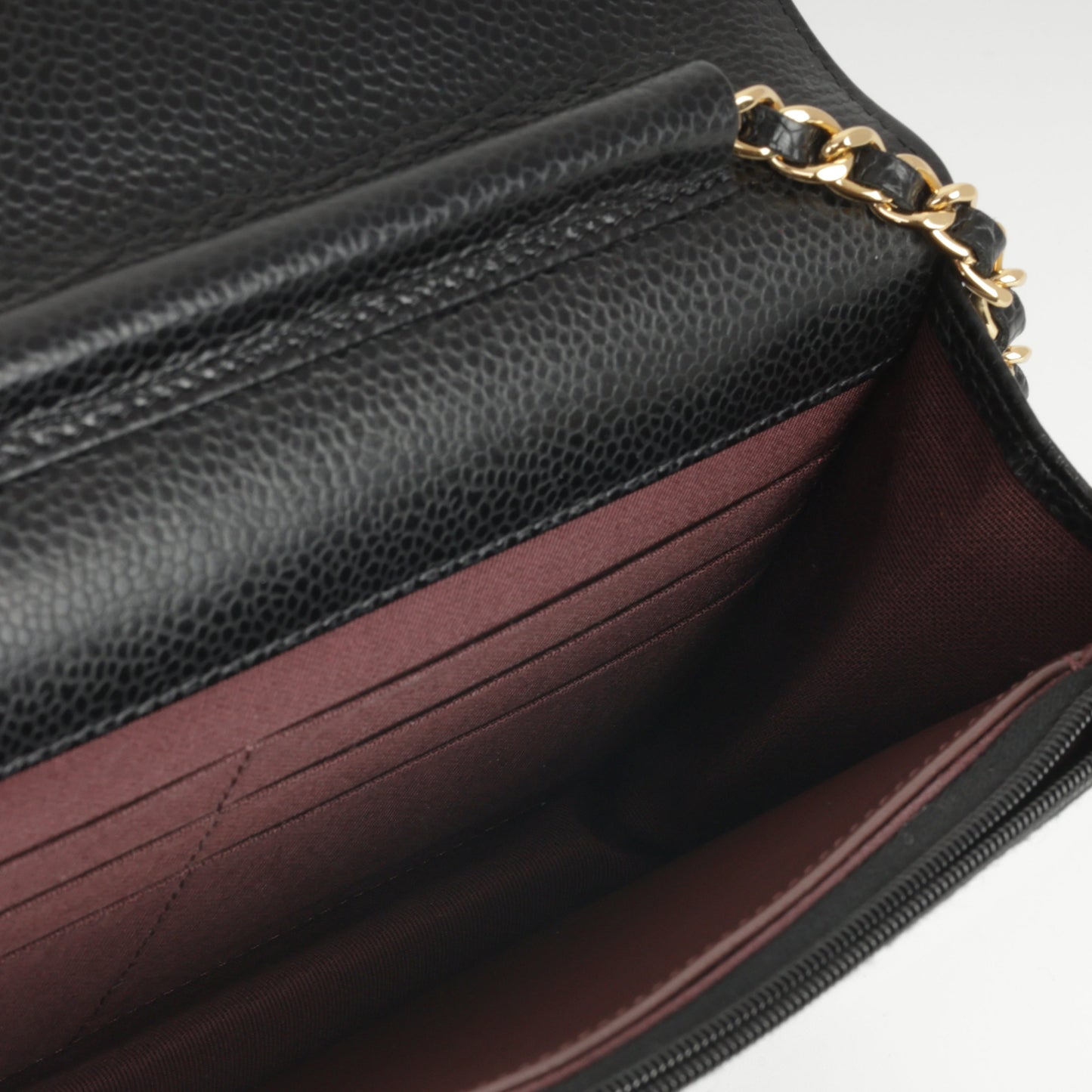 Chanel Classic Wallet on Chain