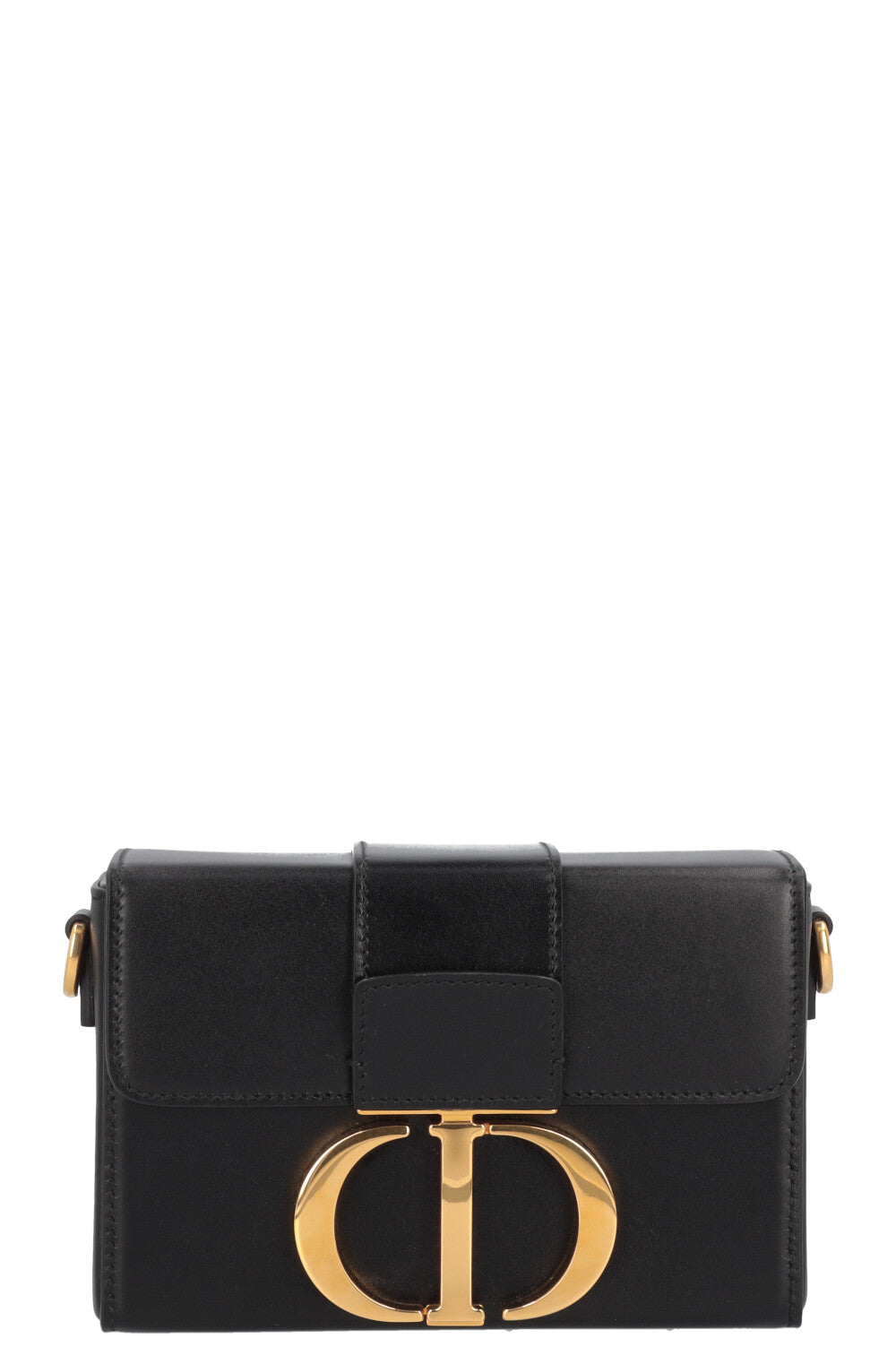 CHRISTIAN DIOR 30 Montaigne Box Bag Black