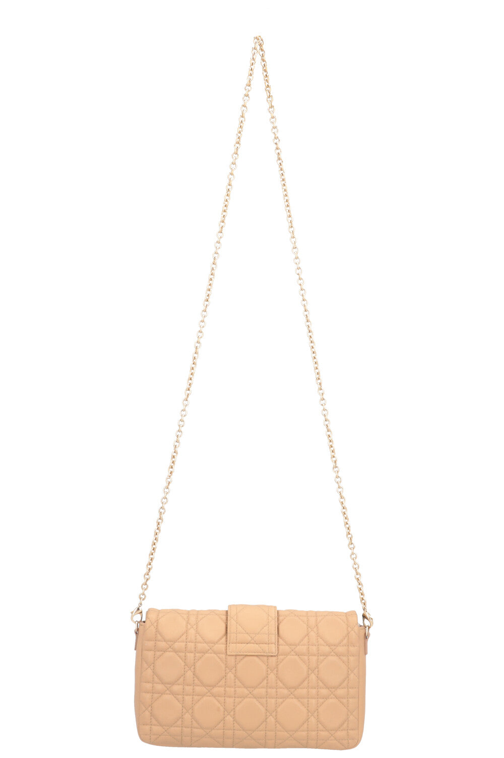 CHRISTIAN DIOR Miss Dior Promenade WOC Leather Beige