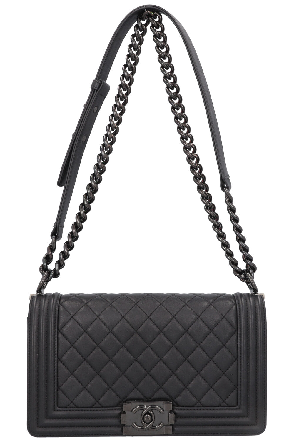 CHANEL Boy Bag So Black
