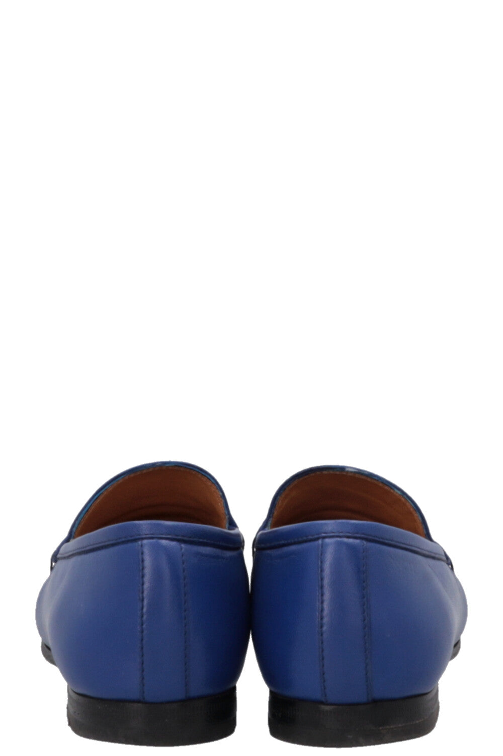 GUCCI Jordaan Loafers Leather Royal Blue