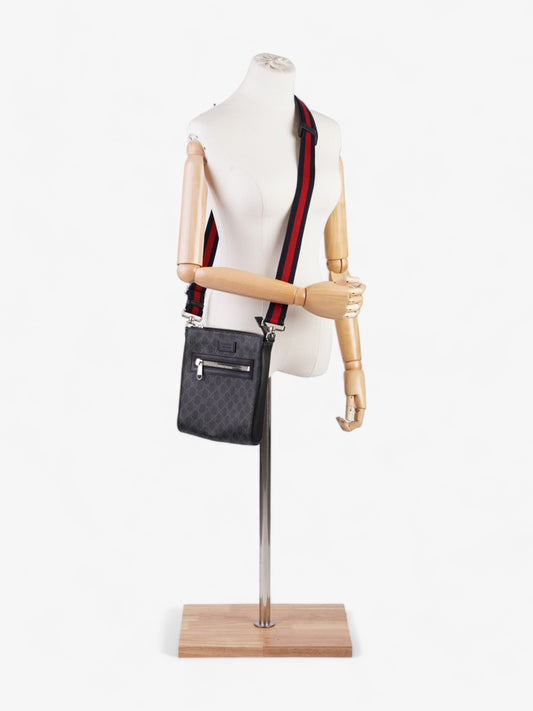 Gucci GG Messenger Black Coated Canvas