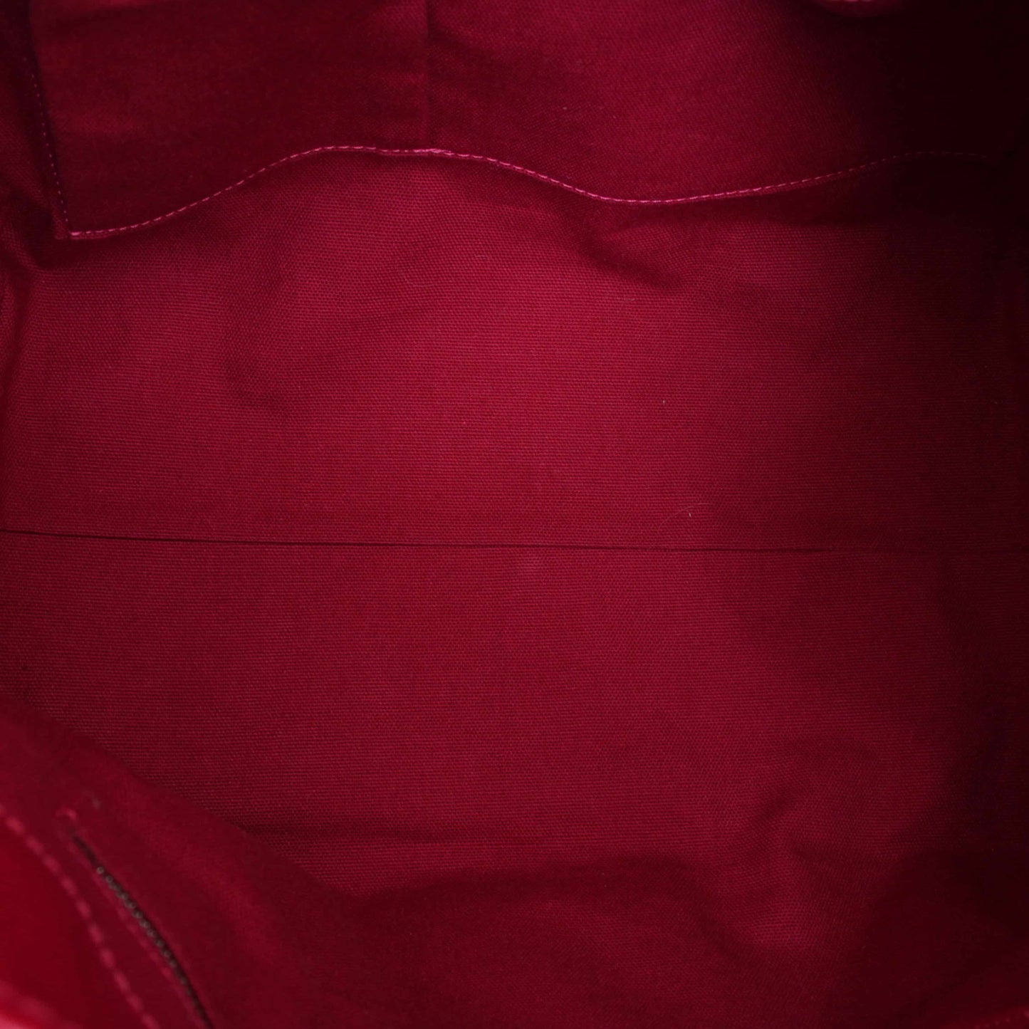 BURBERRY Patent/Canvas Nova Check Shoulder Bag Raspberry