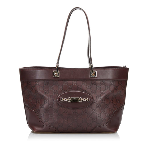 Gucci Guccissima Leather Tote Style 15