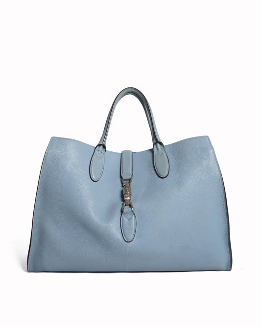 Gucci Lou Leather Top Handle Handbag