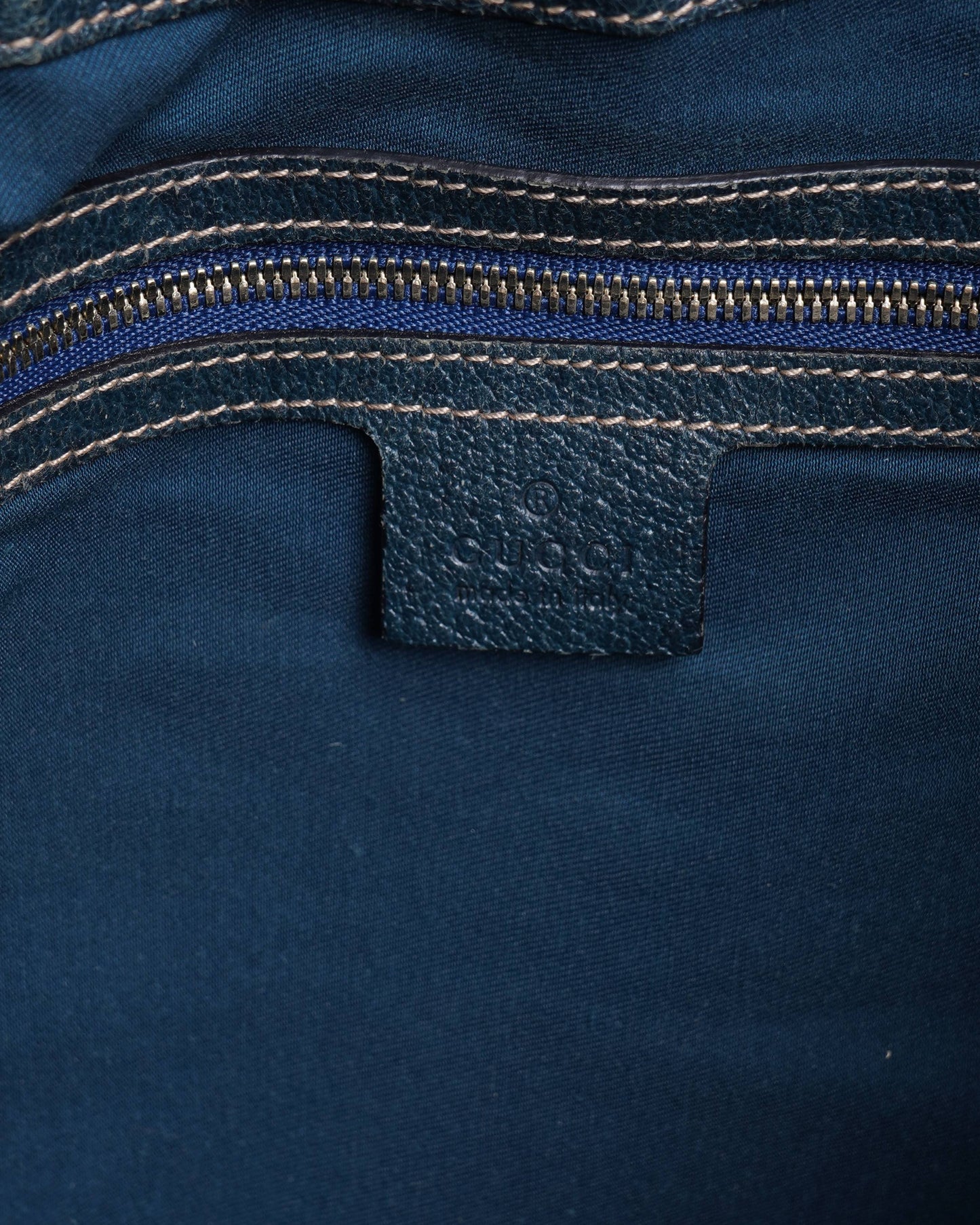 Gucci Monogram Leather Canvas Shoulder Bag