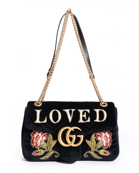 Gucci Chain Leather Crossbody