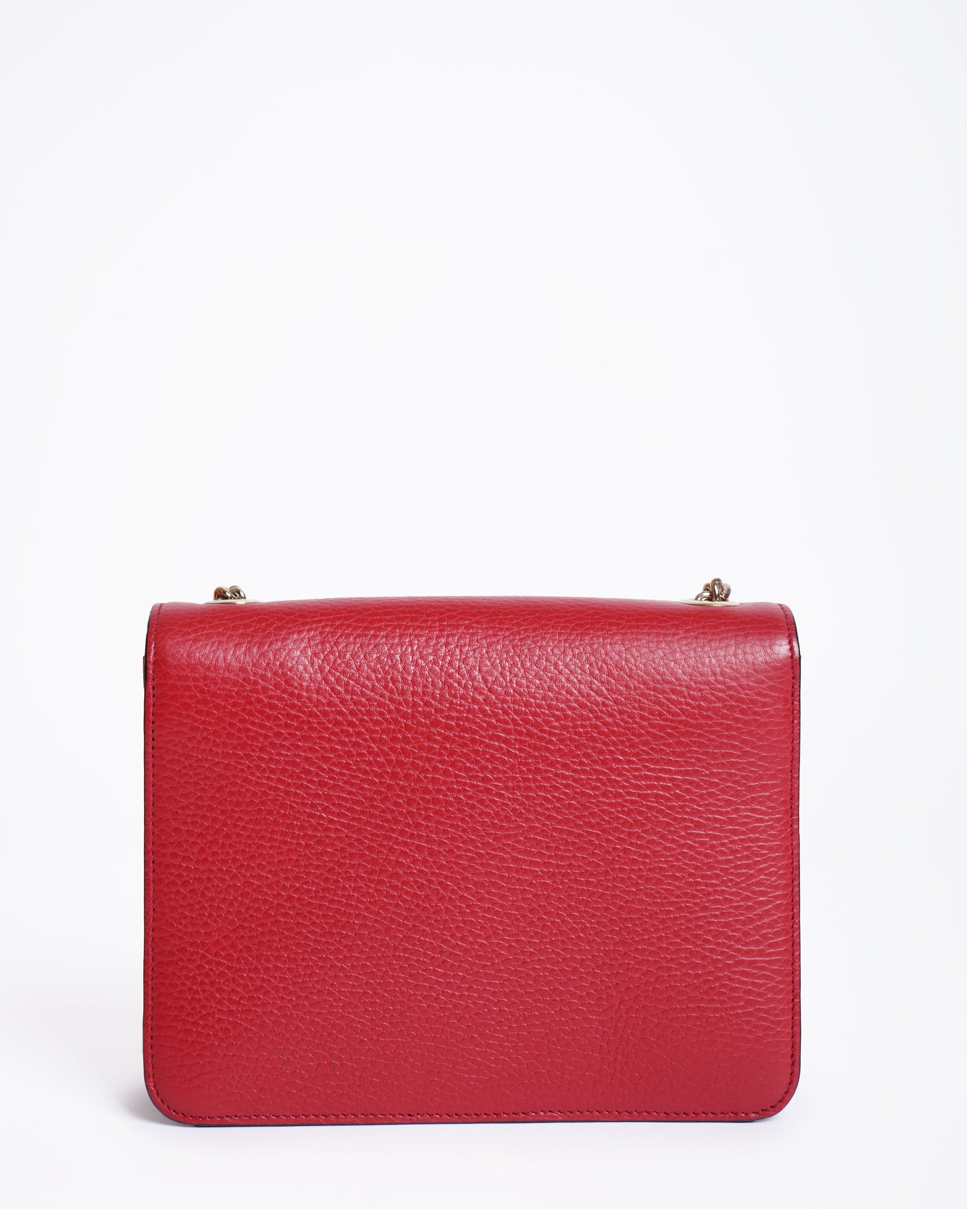 Gucci Chain Leather Crossbody