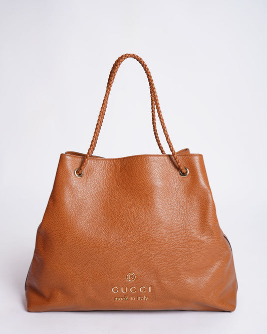 Gucci Lou Chain Leather Tote