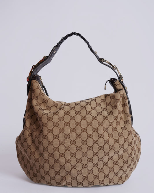 Gucci Lou Chain Leather Shoulder Bag