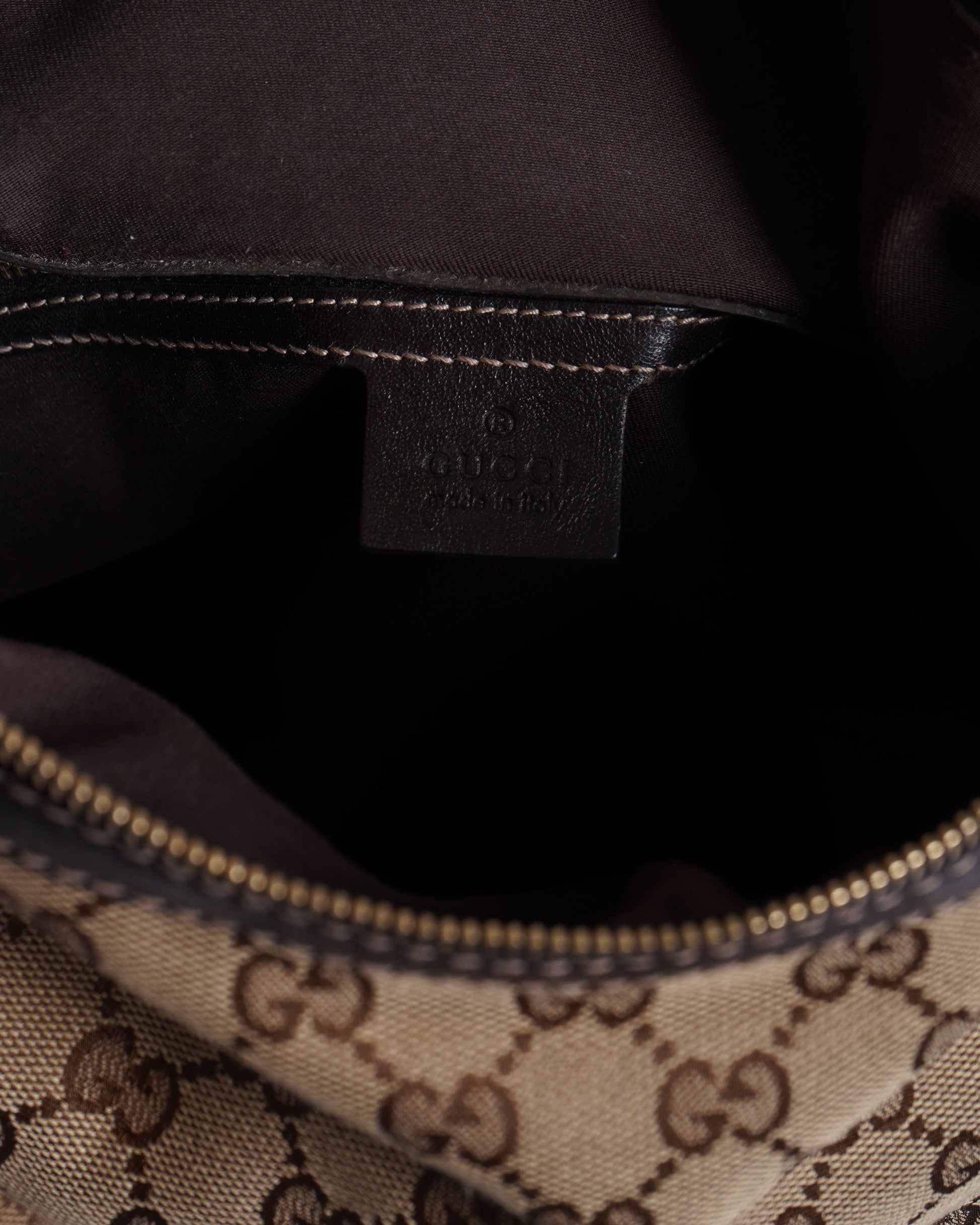 Gucci Lou Chain Leather Shoulder Bag