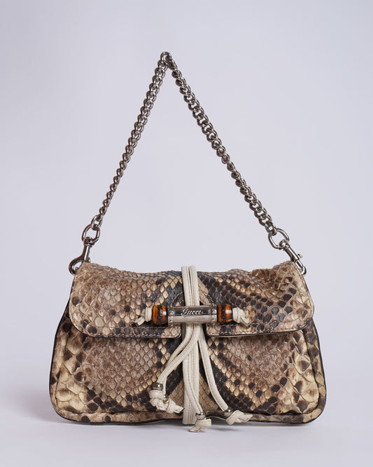 Gucci Croisette Chain Top Handle Shoulder Bag