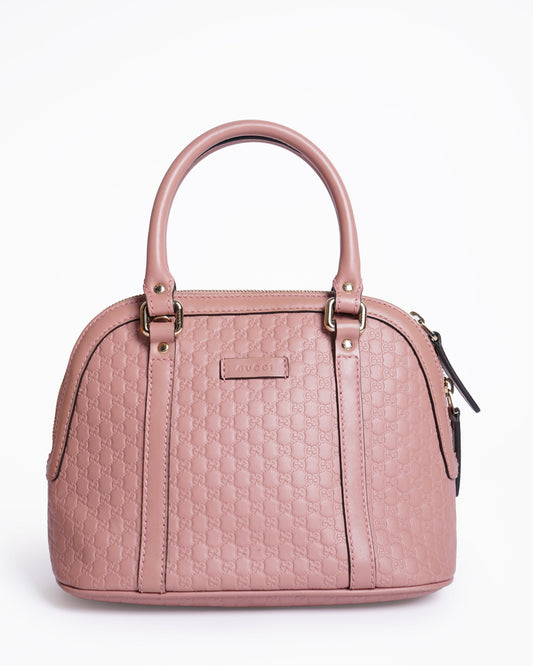 Gucci Leather Top Handle Crossbody