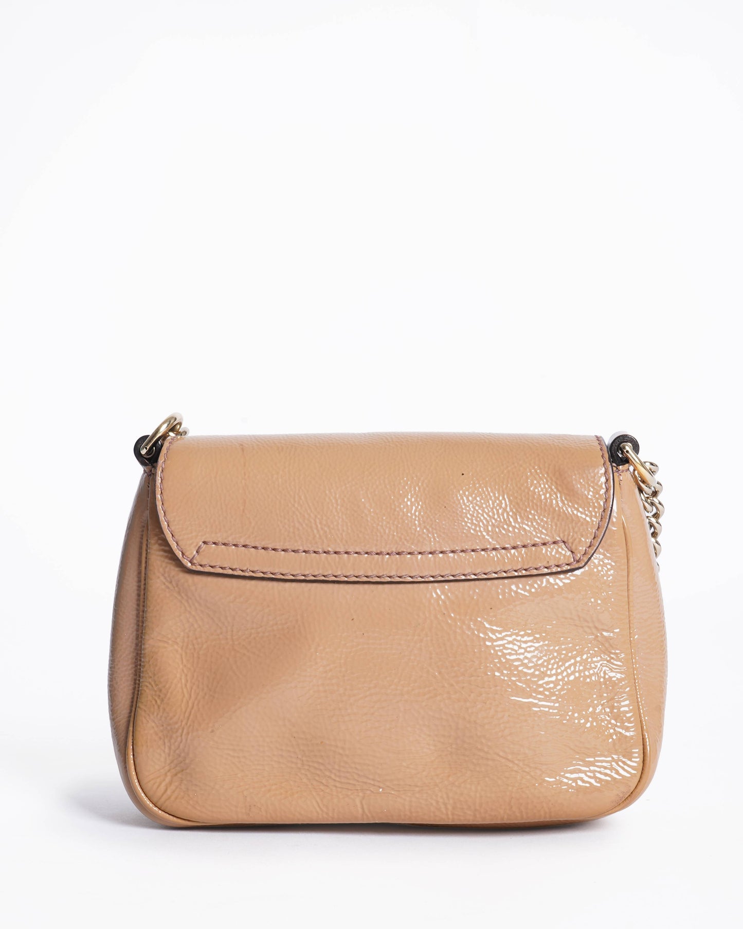 Gucci Saddle Chain Leather Crossbody