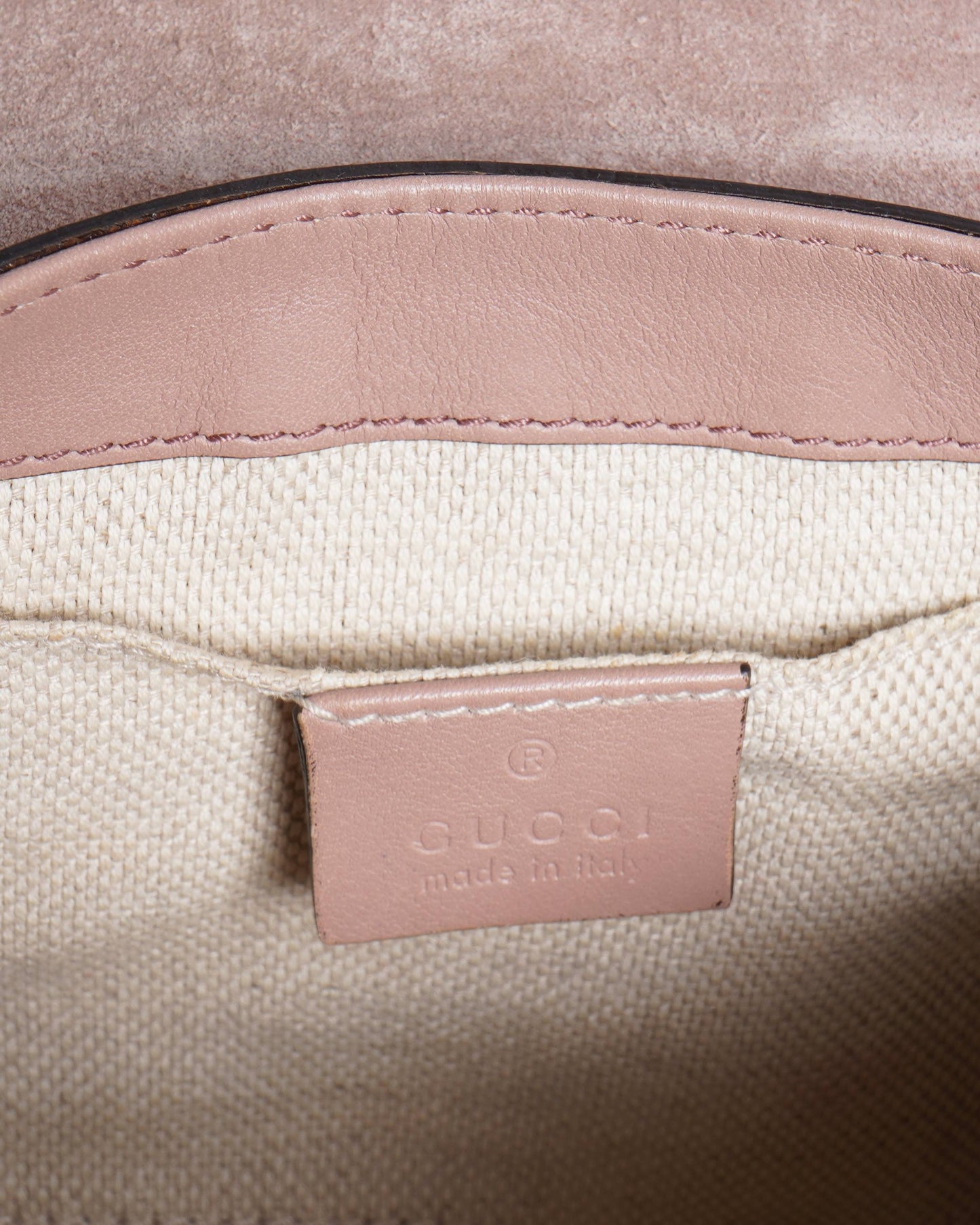 Gucci Saddle Chain Leather Crossbody