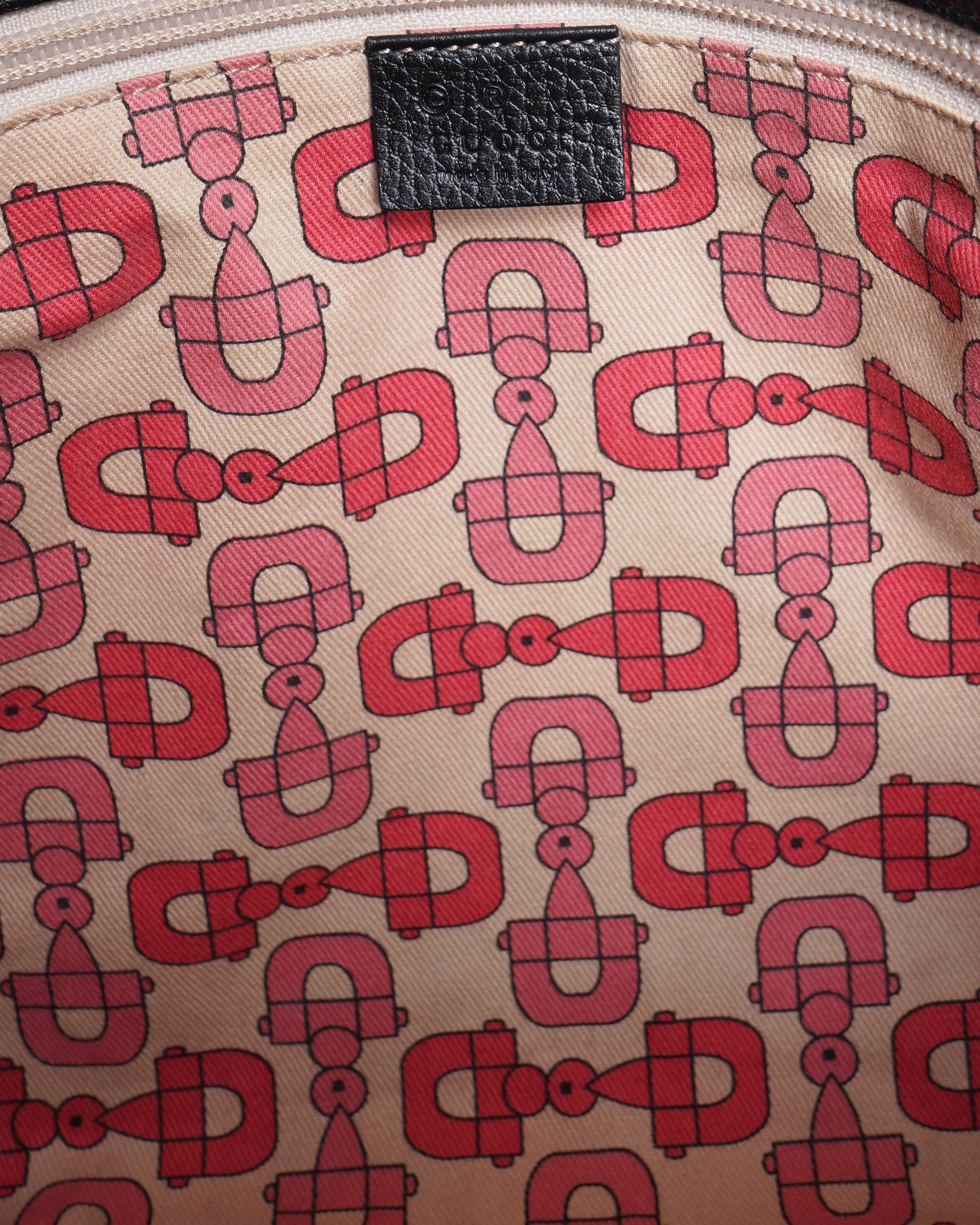 Gucci Leather Top Handle Tote