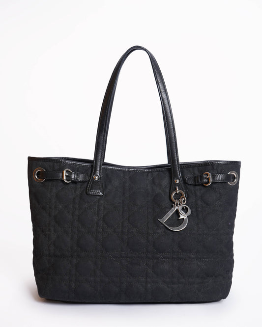 Christian Dior Panerea Tote Bag In Black