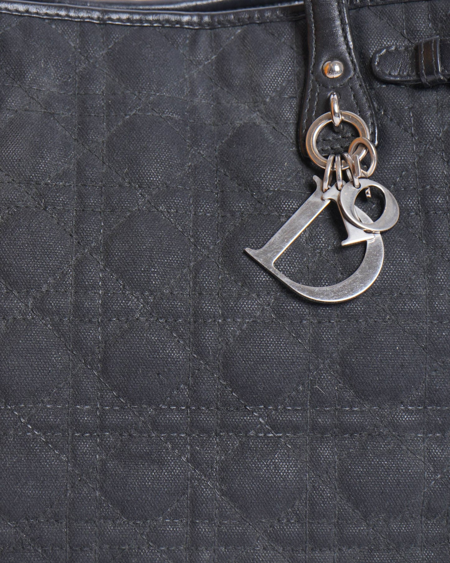 Christian Dior Panerea Tote Bag In Black