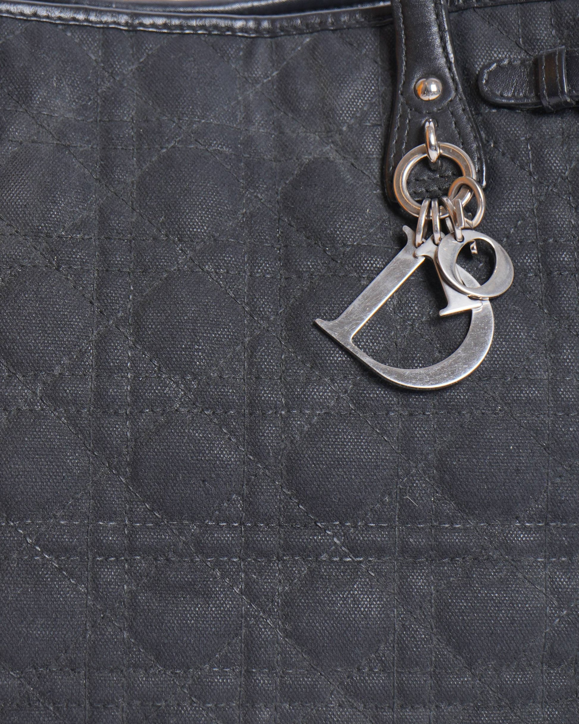 Christian Dior Panerea Tote Bag In Black
